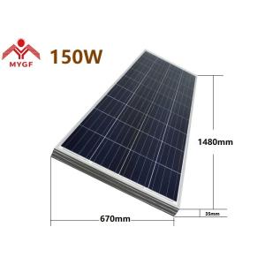 Buy cheap Polycrystalline Silicon Pv Panels Crystalline Solar Cell High Module Conversion Efficiency from wholesalers