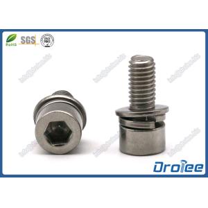 China Stainless Steel 304 Socket Cap SEMS Screws with Double Washers on sale