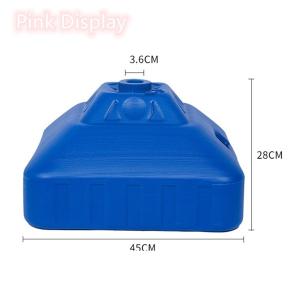 Buy cheap Rectangle 45x28cm Flag Base PVC Plastic Water Tank from wholesalers