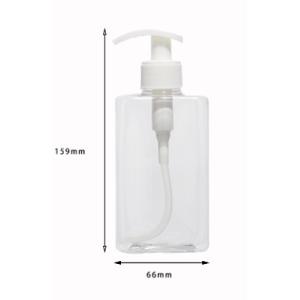 Buy cheap Square Plastic PET 300ML Hand Sanitizer Bottling Pump Bottle from wholesalers