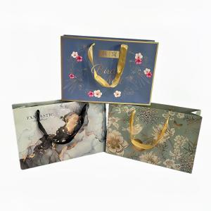 Buy cheap Custom Order Accepted Hand Length Handle Paper Bag with Logo and Luxury Design from wholesalers