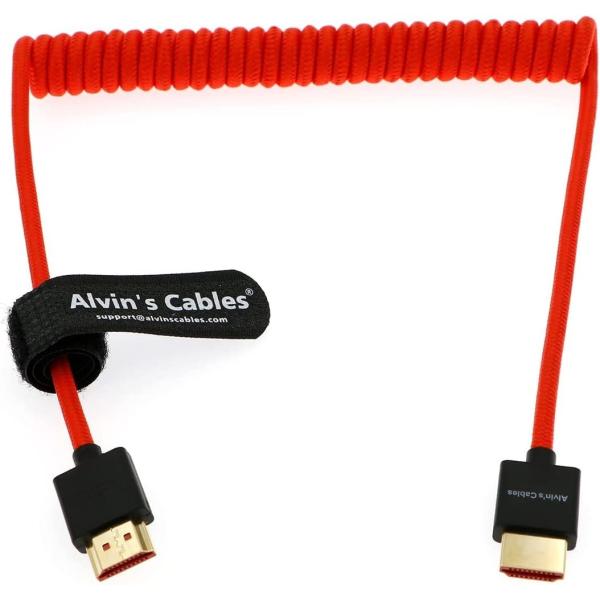8K 2.1 Full HDMI Braided Coiled Cable For Atomos Ninja-V 4K-60P Record From Z