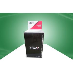 Recyclable Custom Cardboard Merchandising Displays Uv / Matt Lamination For