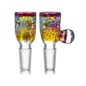 Buy cheap Millie Handle Glass Water Bong Bowl Slide Piece Recycler 14mm from wholesalers