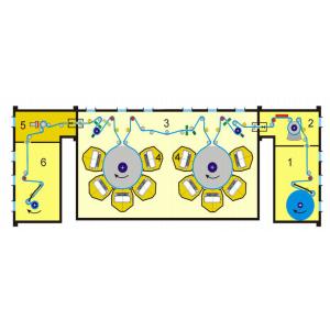 Buy cheap Metal Foils 800mm Aluminium Coating Machine , Magnetron Sputtering Machine from wholesalers