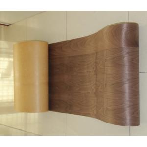 Buy cheap Sliced Natural American Walnut Wood Veneer Rolls With Fleece Backed product