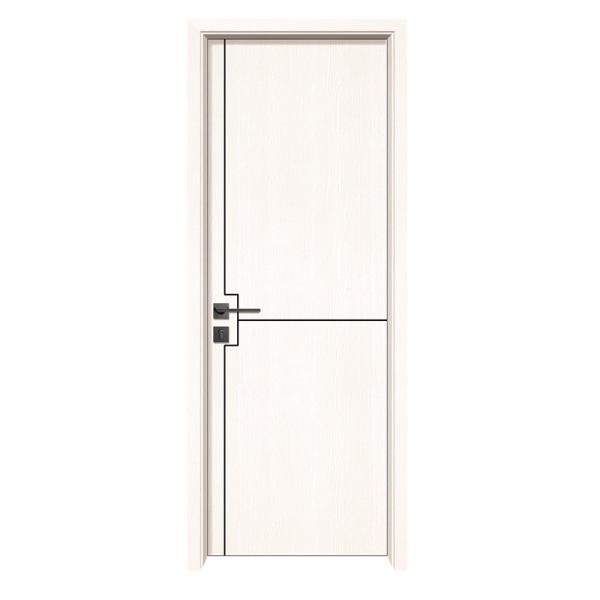 Buy cheap Bedroom Hollow WPC Panel Door With 100% WPC Door Frame Perfect Combination Of Style And Durability from wholesalers