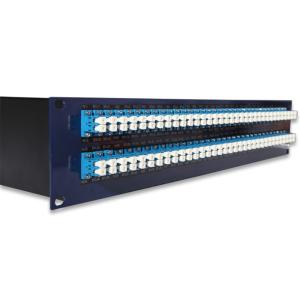 1x32 and 1x64 PLC splitter in 1U & 2U patch panel For CATV Networks