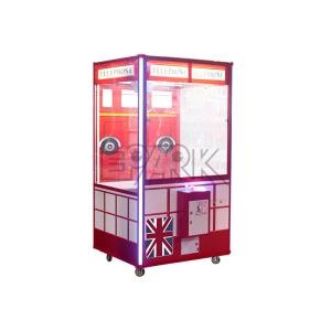 Buy cheap cartoon Super Box 2 Claw Crane Plush Doll Machine from wholesalers
