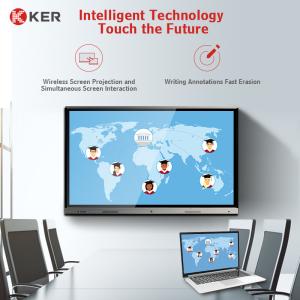 Interactive Electronic Whiteboard Smart Board Multifunction Self Service Kiosk