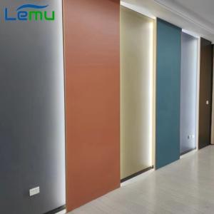 Buy cheap Gym Interior Decoration Slat Interiored Nano PVC Wall Panel with Fluted Design Style from wholesalers