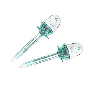Buy cheap Easy Puncturing Disposable Bladeless Trocar Customized 12mm Single Usage from wholesalers