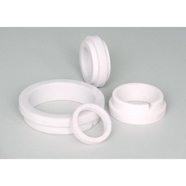 Quality White High Purity Ceramic Seal Rings Customerized Precision Ceramic Machining for sale