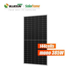 Buy cheap High Power Bluesun  Perc Mono Solar Panel Perc Half Cut Solar Panels 24 Volt 144cell from wholesalers