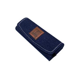 Buy cheap Custom Denim Fabric Surface handmade Flip Cover Hard Glasses Case from wholesalers