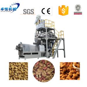 Buy cheap Automatic PLC Controlled Full Production Line for Dry Dog Pet Food Processing Machine from wholesalers