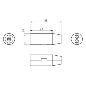 Buy cheap ROHS Standard Fiber Optic Fan Out Kit Patch Cord Splitter 2 Core from wholesalers