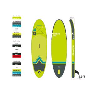 Buy cheap Lightweight Outdoor 81.2*25*305cm Family Surfboard from wholesalers