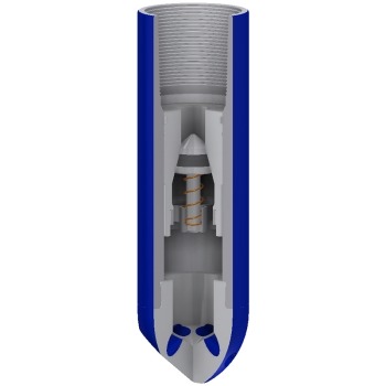 API Standard 7 5/8" Float Shoe with Multiple Flank Jets and 304 Stainless Steel