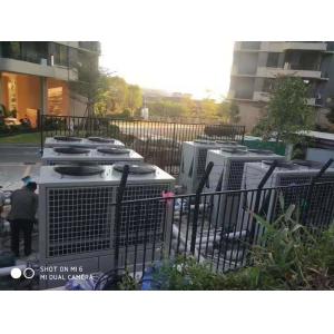 Buy cheap 84KW EVI Constant 38 Degree Swimming Pool Heat Pump Pool Water Heater 22000L/H Anti - Corrosion Heat Exchanger from wholesalers