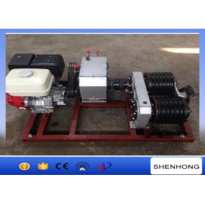 Buy cheap 5 Ton Electric Cable Pulling Winch / Double Capstan Winch With Honda GX390 Gasoline Engine from wholesalers
