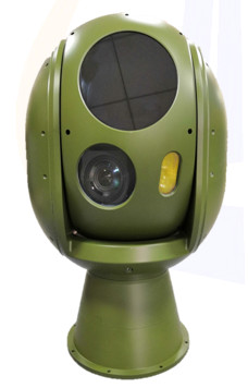 Quality LWIR Uncooled Vox FPA Vehicle Borne EO IR System 5km Laser Range Finder 8μM～14μM for sale