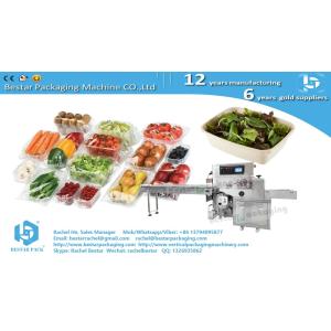 Buy cheap Greens cabbage leafy pouch packaging horizontal servo packing machine from wholesalers