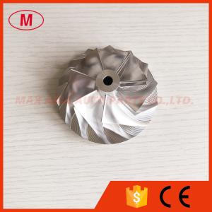 Buy cheap HX40 60.03/85.98mm 7+7 blades Turbocharger milling/aluminum 2618/billet compressor wheel from wholesalers