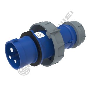 Buy cheap IP44 Industrial CEE/IEC Industrial Plug Connector 16A 6H 250V Dustproof 2P+E Industrial Socket 3P Female Male Plug from wholesalers