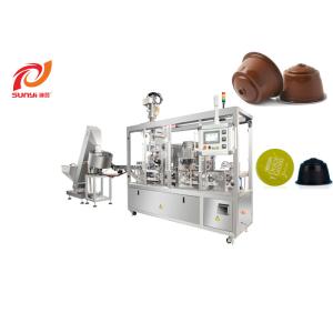 Buy cheap UV Sterilization ISO9001 Coffee Capsule Filling Machine from wholesalers