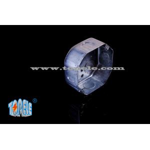 Buy cheap 1-7/8" Deep 4” Octagon steel GalvanizedConduit Boxes , Draw construction , tWith five 1/2" and four 3/4" KOS from wholesalers
