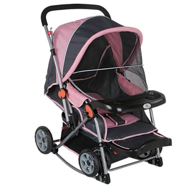 Buy cheap Small Baby Buggy Strollers Lightweight Strollers with Canopy Safety Belt from wholesalers