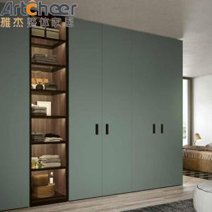 Buy cheap Modern Minimalist Bedroom Wardrobe Cabinet with Simple Design and Cupboard Handles from wholesalers