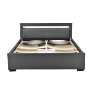 Buy cheap 150x190cm Plywood Bed Frame King Size Big Cupboard Dressing Upholstered Platform from wholesalers