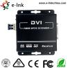 Buy cheap 4K DVI Video To Fiber Media Converter 3.40 Gbps Video Bit Rate Support DVI 1.0 / HDMI V1.4 from wholesalers