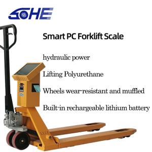 Buy cheap Smart PC Printing Narrow Fork Forklift Scale with Window System LED LCD Display Type from wholesalers