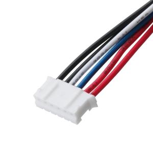 JST PHR-6 to open connecting line Customized cables for automotive, medical,