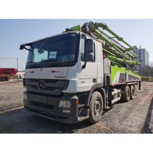 China 2018 Zoomlion Used 49Meter Concrete pump truck with Benz Chassis on sale