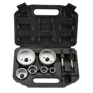 Buy cheap 9PC Tungsten Carbide Hole Saw Set  19mm-83mm Metal Hole Saw Kit product