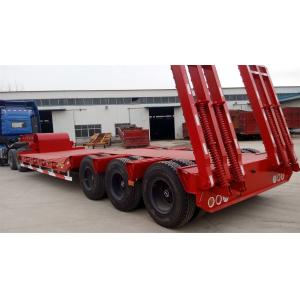 Buy cheap Weifang Forever Low Bed Trailer, Lowbed Semi Trailers and Truck Trailers Machines Carrier 4 Axles 80 Tons Low Bed Lowbed Semi Trailer from wholesalers