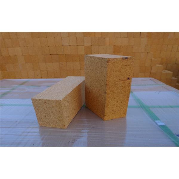 High Temperature Fireclay Brick , Glass Furnace Lining Insulated Fire Brick