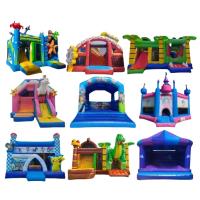 Buy cheap Unisex Outdoor Commercial Inflatable Bouncy Castle Jumper Combo with Slide and product