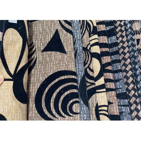 150cm Heap Jacquard Sofa Fabric 100% Polyester Shrink Resistant
