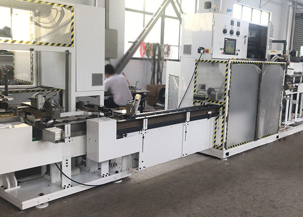 Buy cheap Labor Saving Multirow 25KW Sanitary Baby Diaper Packing Machine from wholesalers