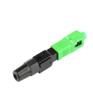 Buy cheap SC APC FTTH Fiber Connector Fast Install Easy Operation Good Connection Stability from wholesalers