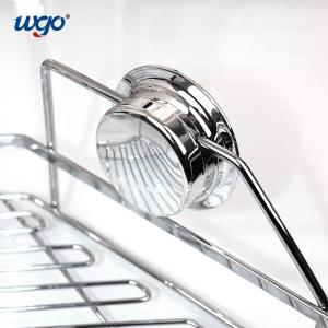Buy cheap Rust Free Black Oxidized Stainless Steel Bathroom Corner Shelf Suction Cup from wholesalers