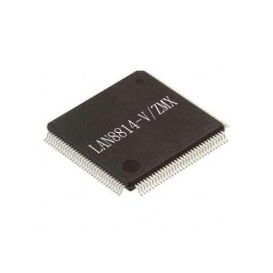 Buy cheap Electronic Integrated Circuits 128-TQFP LAN8814-V/ZMX 4-Port Ethernet Transceiver IC from wholesalers