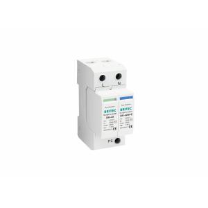 Buy cheap Hybrid MOV GDT 40kA Single Phase Class 2 Surge Arrester from wholesalers