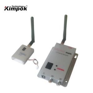 Buy cheap 2.4Ghz 8km FPV/UAV Wireless Video Transmitter 400mW Real-time Analog AV Transmitter and Receiver 12 Channels from wholesalers
