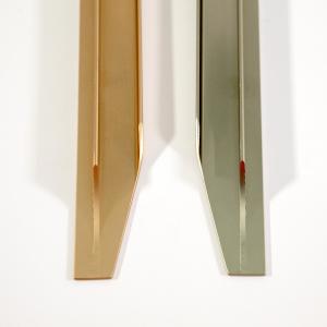 Buy cheap Yellow Simple Kitchen 397mm Aluminium Drawer Handles from wholesalers